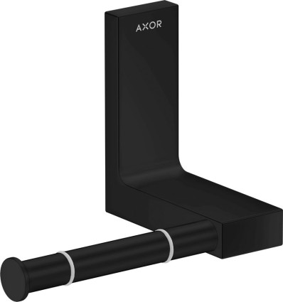 Uchwyt na papier toaletowy Czarny Matowy AXOR Universal Rectangular Axor (42656670)