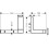 Uchwyt na papier toaletowy Stal Szlachetna Optyczna AXOR Universal Rectangular Axor (42656800)