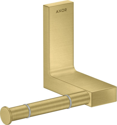 Uchwyt na papier toaletowy Mosiądz Szczotkowany AXOR Universal Rectangular Axor (42656950)