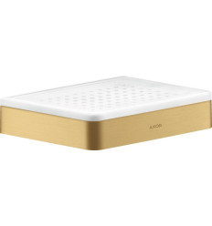 Mydelniczka / półka Złoty Optyczny Szczotkowany AXOR Universal Softsquare Axor (42803250)
