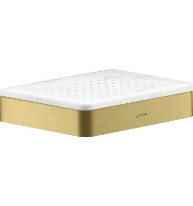 Mydelniczka / półka Mosiądz Szczotkowany AXOR Universal Softsquare Axor (42803950)