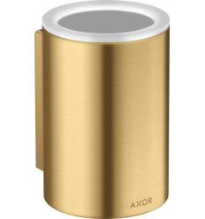 Kubek na szczoteczki do zębów Złoty Optyczny Szczotkowany AXOR Universal Circular Axor (42804250)