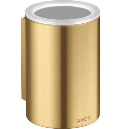 Kubek na szczoteczki do zębów Złoty Optyczny Szczotkowany AXOR Universal Circular Axor (42804250)