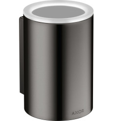 Kubek na szczoteczki do zębów Czarny Chrom Polerowany AXOR Universal Circular Axor (42804330)