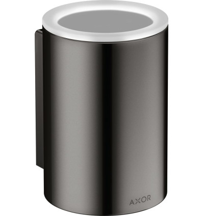 Kubek na szczoteczki do zębów Czarny Chrom Polerowany AXOR Universal Circular Axor (42804330)