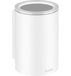 Kubek na szczoteczki do zębów Biały Matowy AXOR Universal Circular Axor (42804700)