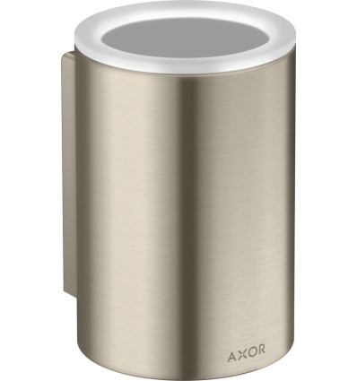 Kubek na szczoteczki do zębów Nikiel Szczotkowany AXOR Universal Circular Axor (42804820)