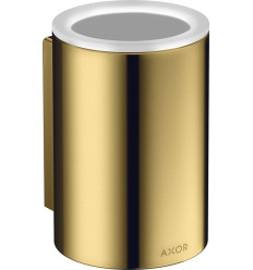 Kubek na szczoteczki do zębów Złoty Optyczny Polerowany AXOR Universal Circular Axor (42804990)