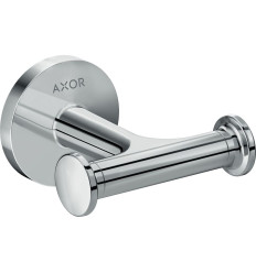 Haczyk na ręcznik, podwójny Chrom AXOR Universal Circular Axor (42812000)