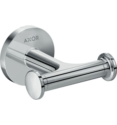 Haczyk na ręcznik, podwójny Chrom AXOR Universal Circular Axor (42812000)