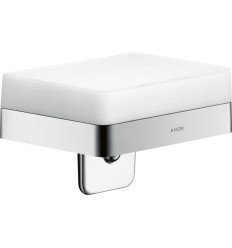 Dozownik mydła w płynie z półką Chrom AXOR Universal Softsquare Axor (42819000)