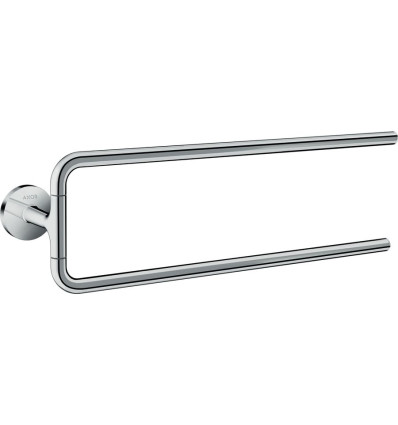 Wieszak na ręczniki, 2-ramienny Chrom AXOR Universal Circular Axor (42822000)