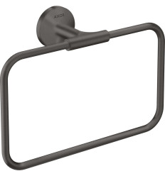 Wieszak na ręcznik typu Ring Czarny Chrom Szczotkowany AXOR Universal Circular Axor (42823340)