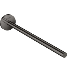 Wieszak na ręcznik, 1-ramienny Czarny Chrom Polerowany AXOR Universal Circular Axor (42826330)