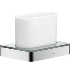 Kubek na szczoteczki do zębów Chrom AXOR Universal Softsquare Axor (42834000)