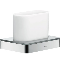Kubek na szczoteczki do zębów Chrom Polerowany AXOR Universal Softsquare Axor (42834020)