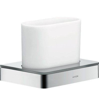 Kubek na szczoteczki do zębów Chrom Polerowany AXOR Universal Softsquare Axor (42834020)