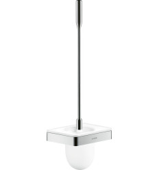 Szczotka do WC z pojemnikiem, ścienna Chrom AXOR Universal Softsquare Axor (42835000)