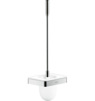 Szczotka do WC z pojemnikiem, ścienna Chrom AXOR Universal Softsquare Axor (42835000)