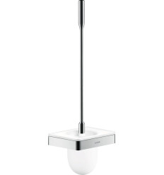 Szczotka do WC z pojemnikiem, ścienna Chrom Polerowany AXOR Universal Softsquare Axor (42835020)
