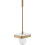 Szczotka do WC z pojemnikiem, ścienna Brąz Szczotkowany AXOR Universal Softsquare Axor (42835140)