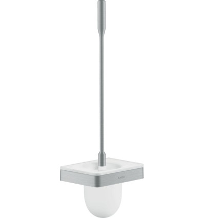 Szczotka do WC z pojemnikiem, ścienna Chrom Szczotkowany AXOR Universal Softsquare Axor (42835260)