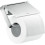 Uchwyt na papier toaletowy z osłoną Chrom AXOR Universal Softsquare Axor (42836000)