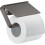 Uchwyt na papier toaletowy z osłoną Czarny Chrom Szczotkowany AXOR Universal Softsquare Axor (42836340)
