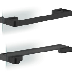 Uchwyt drzwi prysznicowych 444 mm Czarny Matowy AXOR Universal Softsquare Axor (42837670)