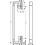 Uchwyt drzwi prysznicowych 444 mm Nikiel Polerowany AXOR Universal Softsquare Axor (42837830)
