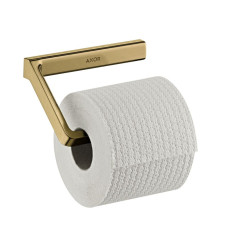 Uchwyt na papier toaletowy Złoty Optyczny Szczotkowany AXOR Universal Softsquare Axor (42846250)