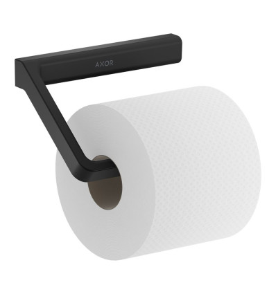 Uchwyt na papier toaletowy Czarny Matowy AXOR Universal Softsquare Axor (42846670)