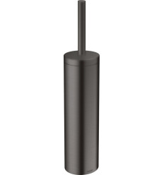 Szczotka do WC z pojemnikiem, ścienna Czarny Chrom Szczotkowany AXOR Universal Circular Axor (42855340)