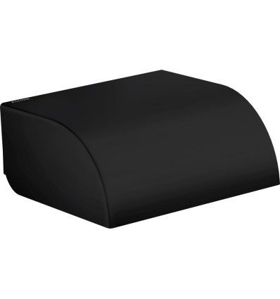 Uchwyt na papier toaletowy z osłoną Czarny Matowy AXOR Universal Circular Axor (42858670)