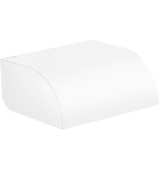 Uchwyt na papier toaletowy z osłoną Biały Matowy AXOR Universal Circular Axor (42858700)