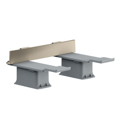Zestaw adapterów Nikiel Polerowany AXOR Universal Softsquare Axor (42870830)
