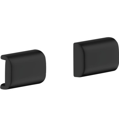 Zaślepki Czarny Matowy AXOR Universal Softsquare Axor (42871670)