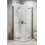 Kabina prysznicowa 80x80 Nes Brushed GunMetal KDD B Radaway (10024080-92-01L + 10024080-92-01R)