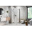 Kabina prysznicowa 80x80 Nes Brushed GunMetal KDD B Radaway (10024080-92-01L + 10024080-92-01R)