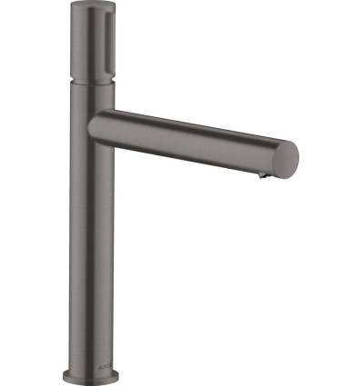 Bateria umywalkowa Select 200 do umywalek nablatowych z niezamykanym kompletem odpływowym Czarny Chrom AXOR Uno Axor (45013340)