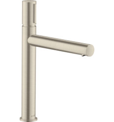 Bateria umywalkowa Select 200 do umywalek nablatowych z niezamykanym kompletem odpływowym Nikiel AXOR Uno Axor (45013820)