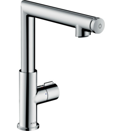 Bateria umywalkowa Select 220 z kompletem odpływowym z cięgłem Chrom AXOR Uno Axor (45016000)