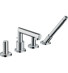 4-otworowa bateria na brzeg wanny z uchwytami Zero Chrom AXOR Uno Axor (45444000)