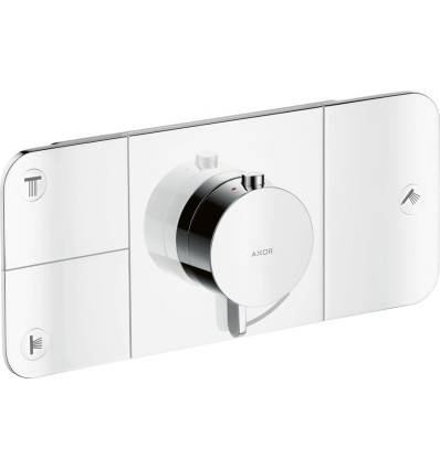 Moduł termostatyczny do 3 odbiorników, podtynkowy Chrom AXOR One Axor (45713000)
