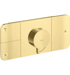 Moduł termostatyczny do 3 odbiorników, podtynkowy Mosiądz Szczotkowany AXOR One Axor (45713950)
