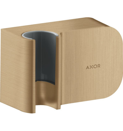 Przyłącze węża prysznicowego z uchwytem Brąz Szczotkowany AXOR One Axor (45723140)