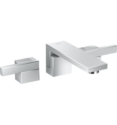 3-otworowa bateria umywalkowa z wylewką 190 mm i kompletem odpływowym Push-Open, ścienna, podtynkowa, AXOR Edge Axor (46061000)