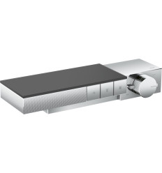 Bateria termostatyczna do 3 odbiorników, natynkowo/podtynkowa, szlif diamentowy Chrom AXOR Edge Axor (46141000)