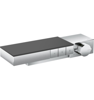 Bateria termostatyczna do 3 odbiorników, natynkowo/podtynkowa, szlif diamentowy Chrom AXOR Edge Axor (46141000)