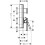 Jednouchwytowa bateria wannowa, podtynkowa, szlif diamentowy Chrom AXOR Edge Axor (46451000)